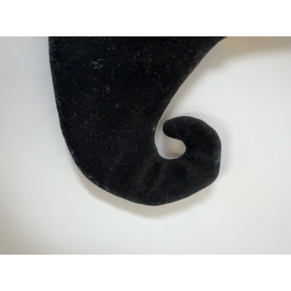 Yellow Elf-Themed Christmas Stocking With Embroidered Hat & Red Feather - Picture 8 of 12